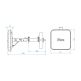 Antena Veicular Uhf RTAG3000 Nice Linear Hcs 915mhz